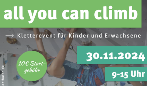 Artikelbild zu Artikel All You Can Climb